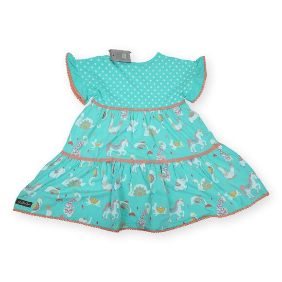 MJC NWT Girls Matilda Jane Dream Chasers Fun at the Circus Sleep Dress 4 - Picture 8 of 10